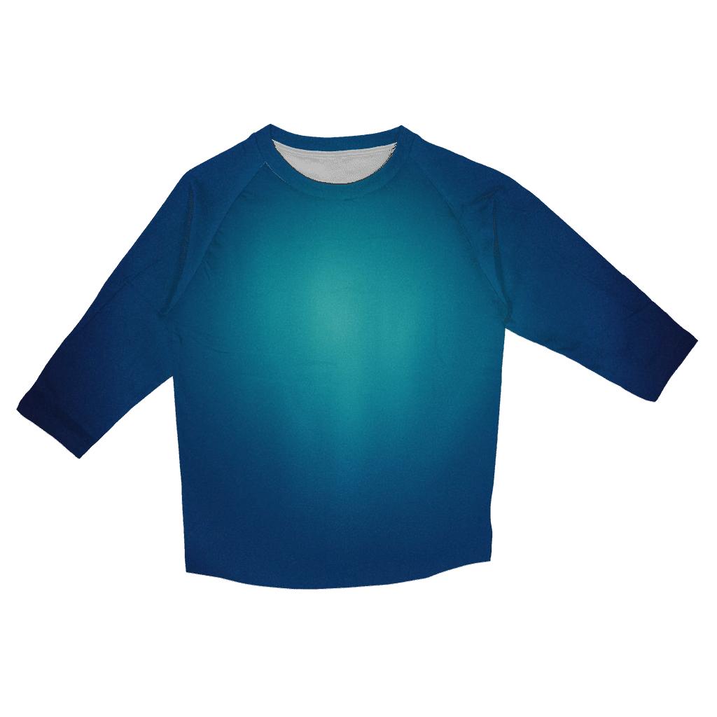 Polar Night Halo Gradient stylish quarter sleeve tops