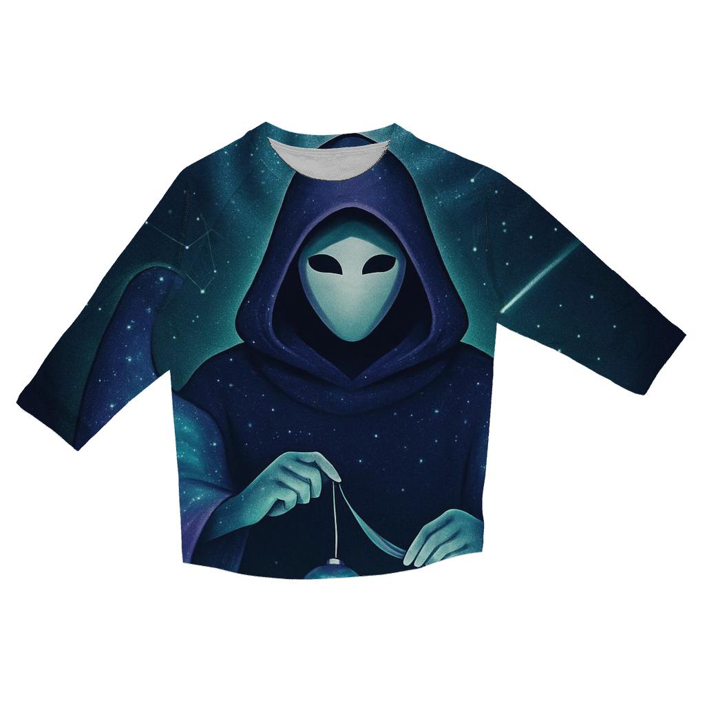 Aurora Loom Of The Star Weaver designer 3/4 sleeve blouses