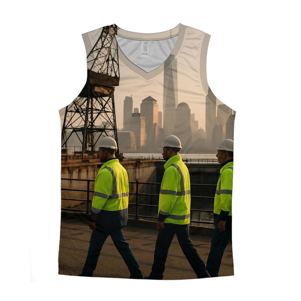 Brooklyn Navy Yard Shift Change With Lower Manhattan Beyond stylish racerback tanks