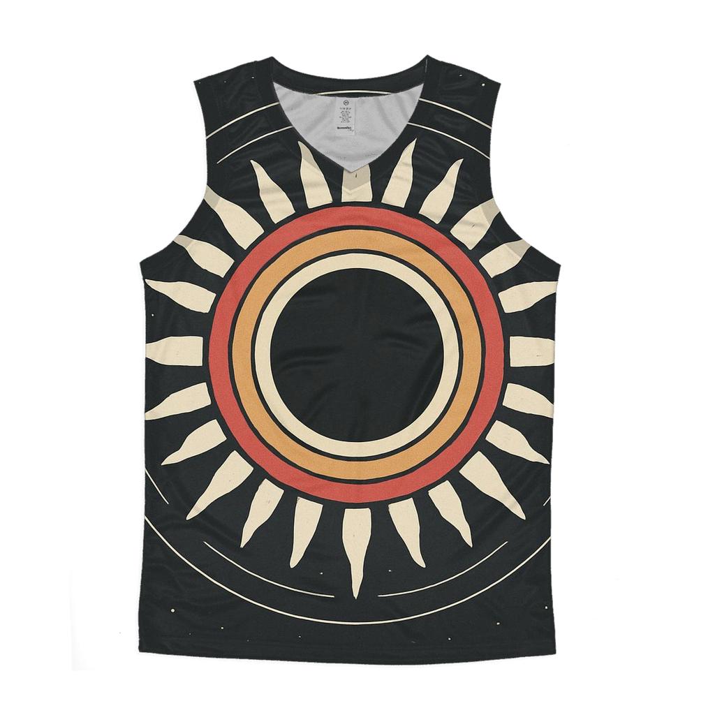 Eclipse Corona Petal Rings cotton sleeveless tops