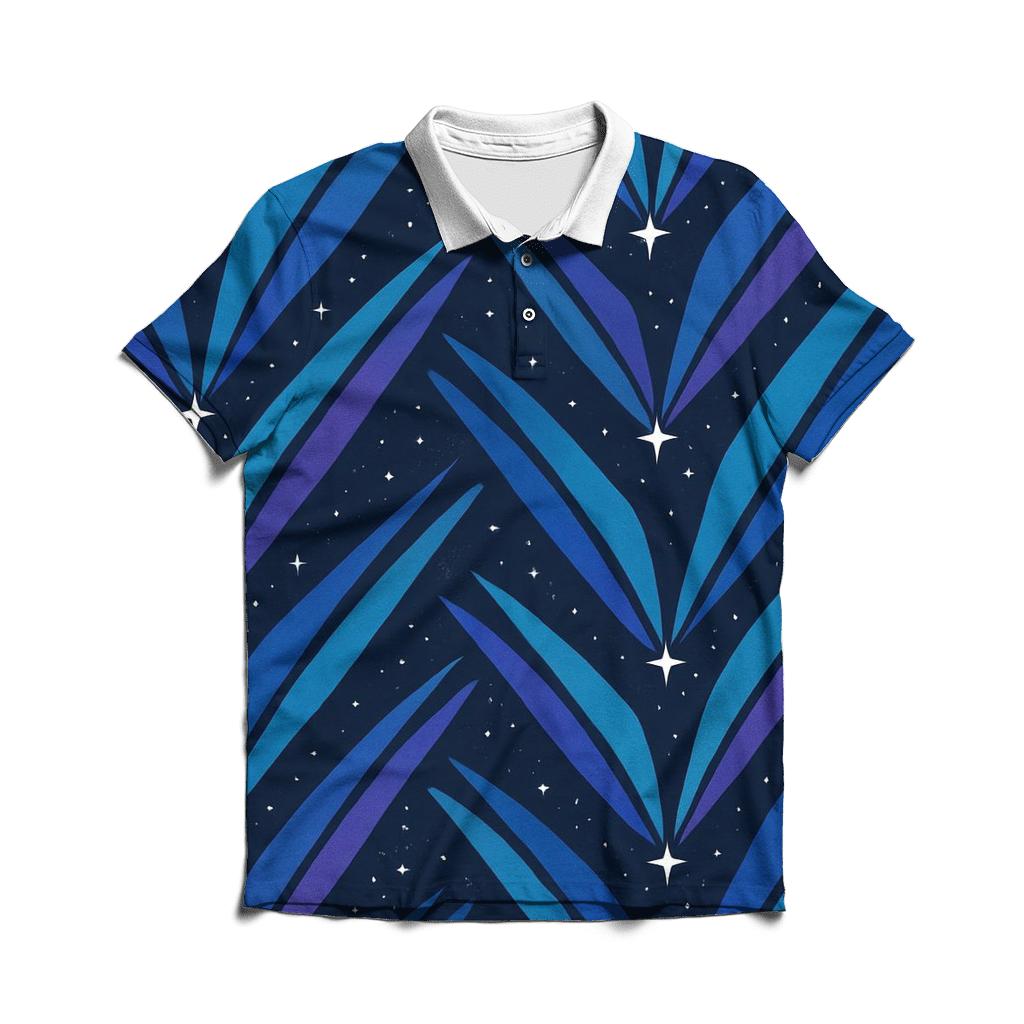 Jet Outflow Chevron Field premium cotton polo shirts