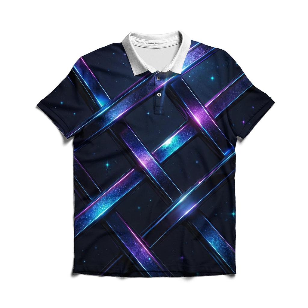 Chrome Aurora Trellis stylish collar polo tees