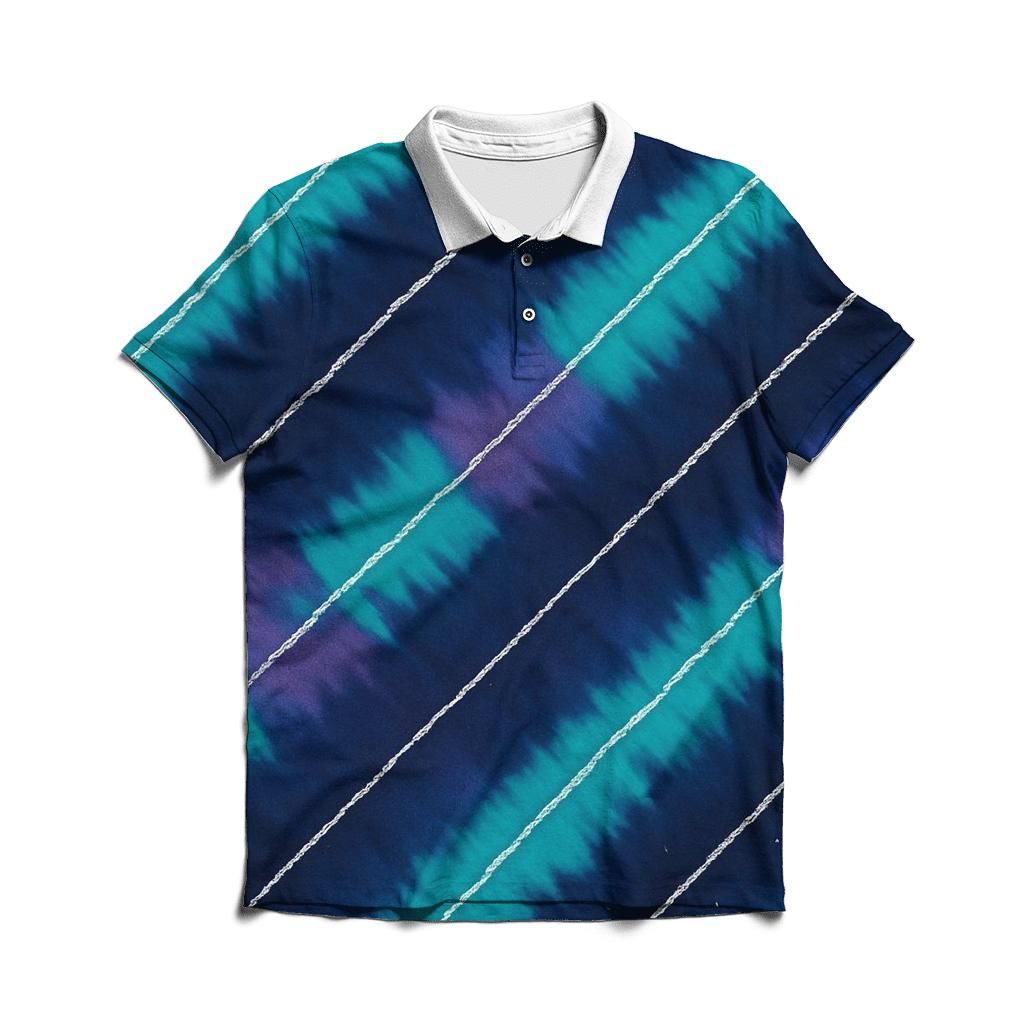 Arashi Comet Trail Diagonals classic pique polos