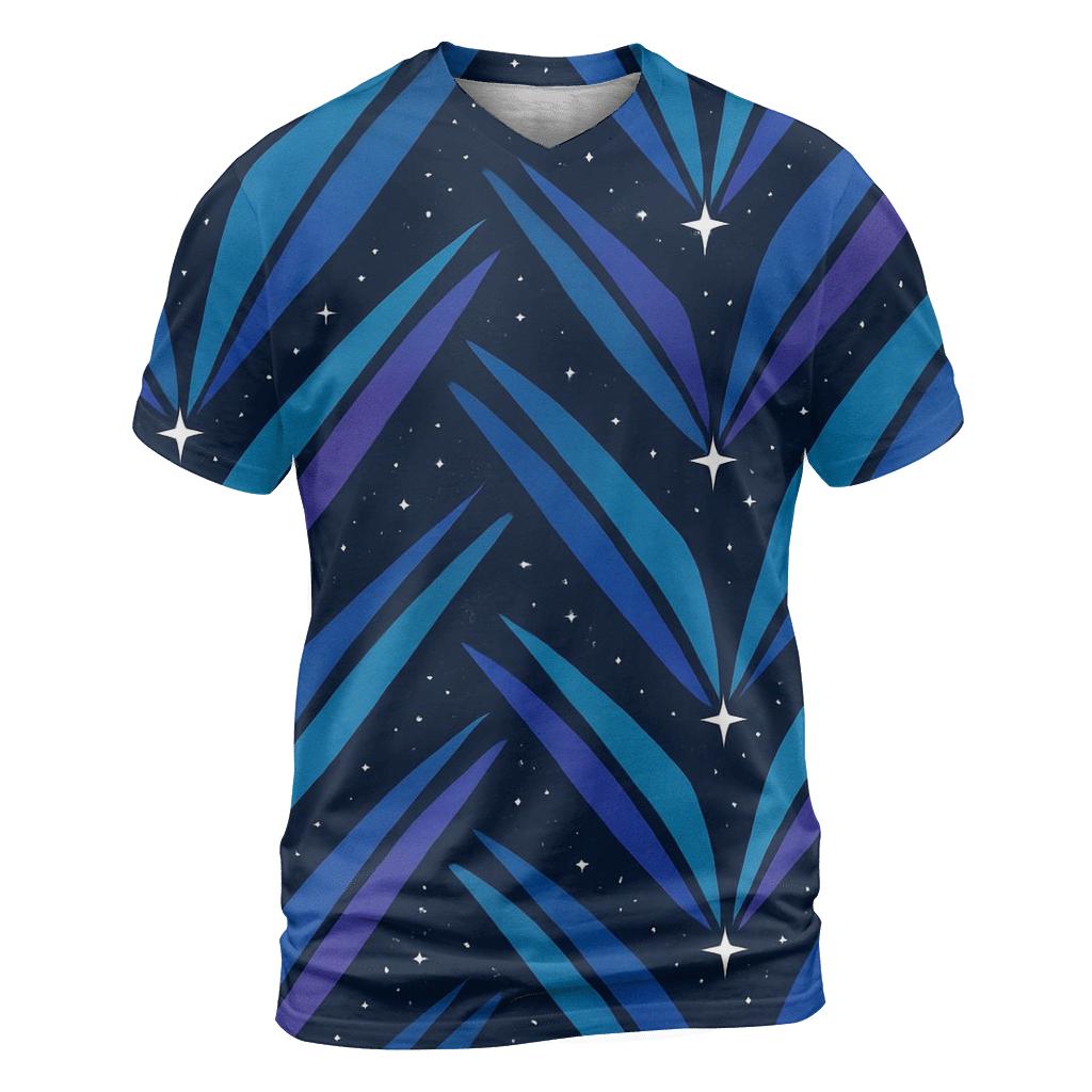 Jet Outflow Chevron Field unique graphic print tees