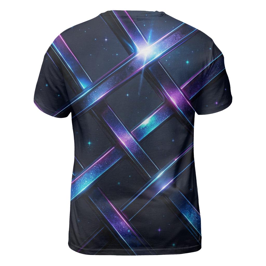 Chrome Aurora Trellis creative print fashion shirts