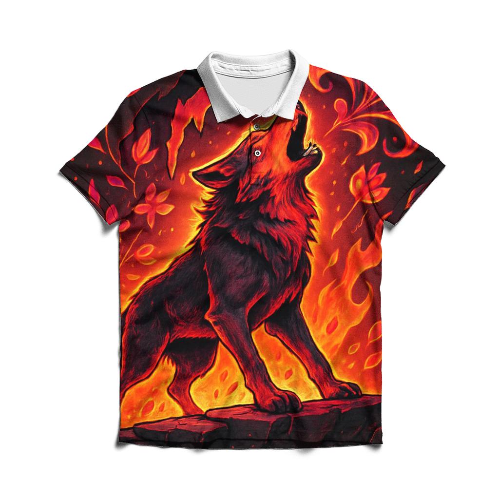 Ember Bloom Rift Howler designer slim fit polos