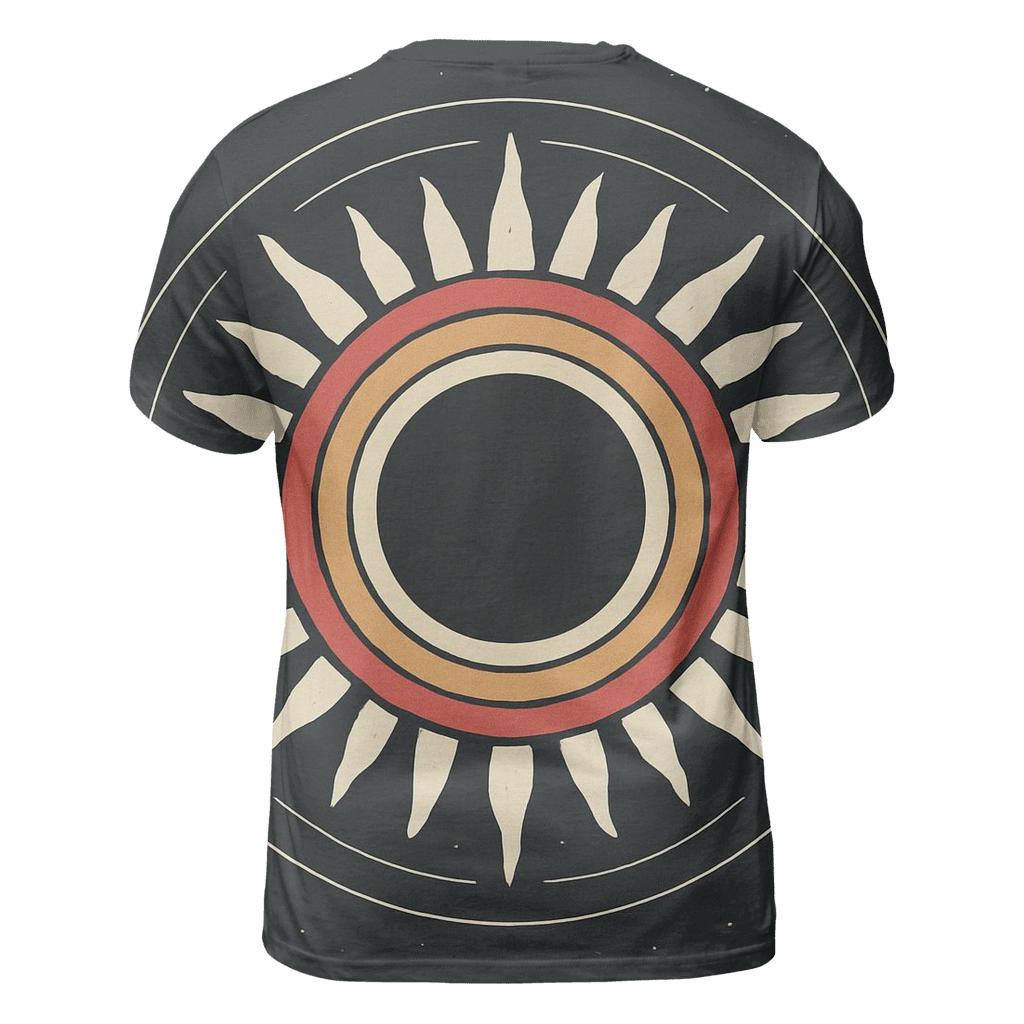 Eclipse Corona Petal Rings trendy printed shirt styles