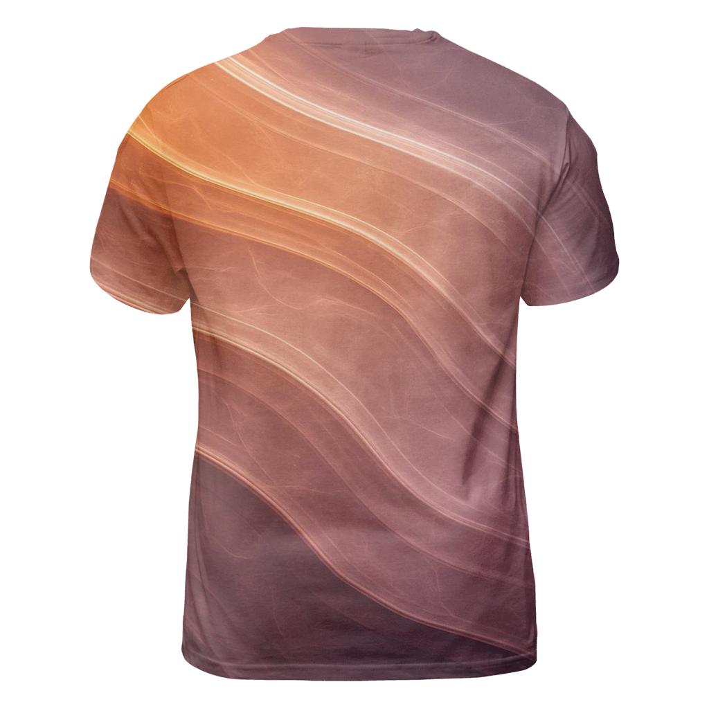 Molten Quartz Flow Gradient custom all-over print shirts