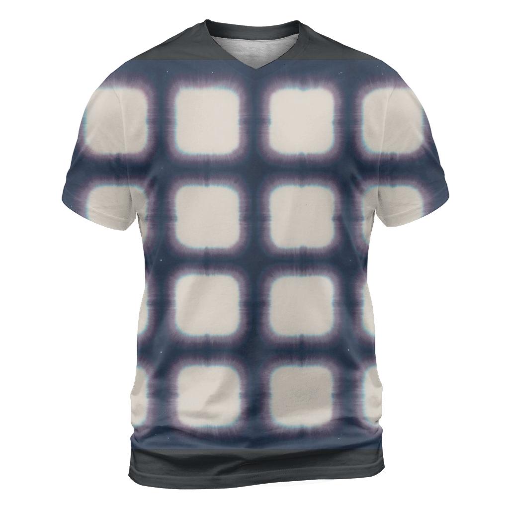Itajime Eclipse Window Grid statement graphic shirts