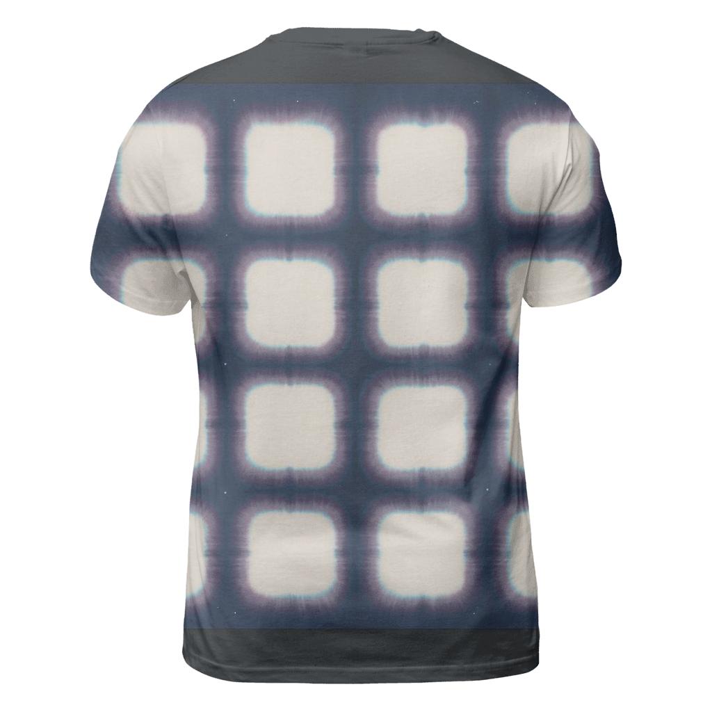 Itajime Eclipse Window Grid statement graphic shirts