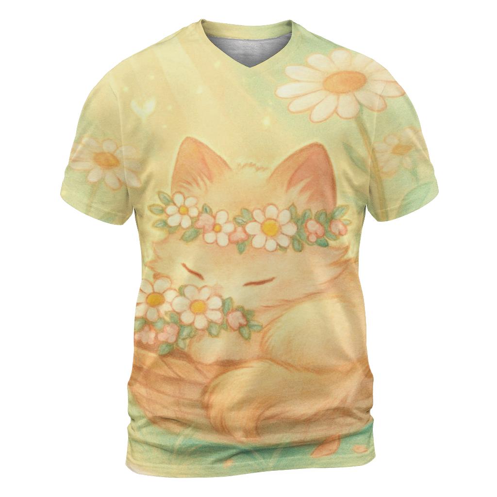 Sunbeam Meadow Basket Kitten designer pattern shirts