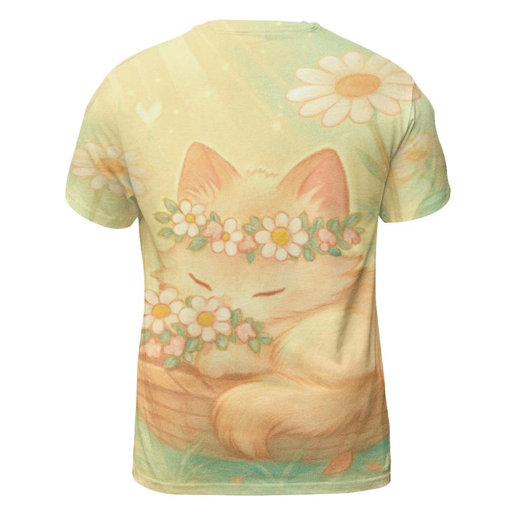 Sunbeam Meadow Basket Kitten designer pattern shirts
