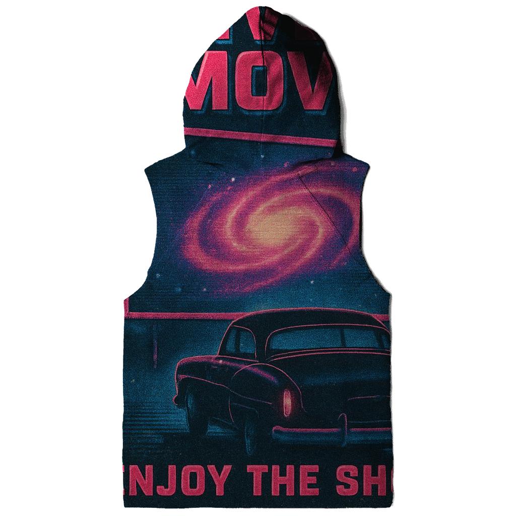 Aged Cosmic Drive In Movie Poster 1984 embroidered hoodies