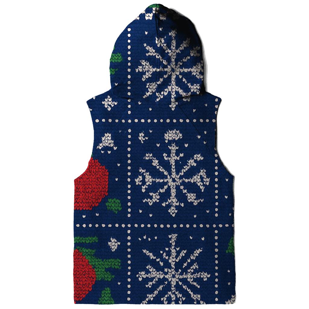 Ornament Comet Carousel Knit Panel Design lightweight hoodies