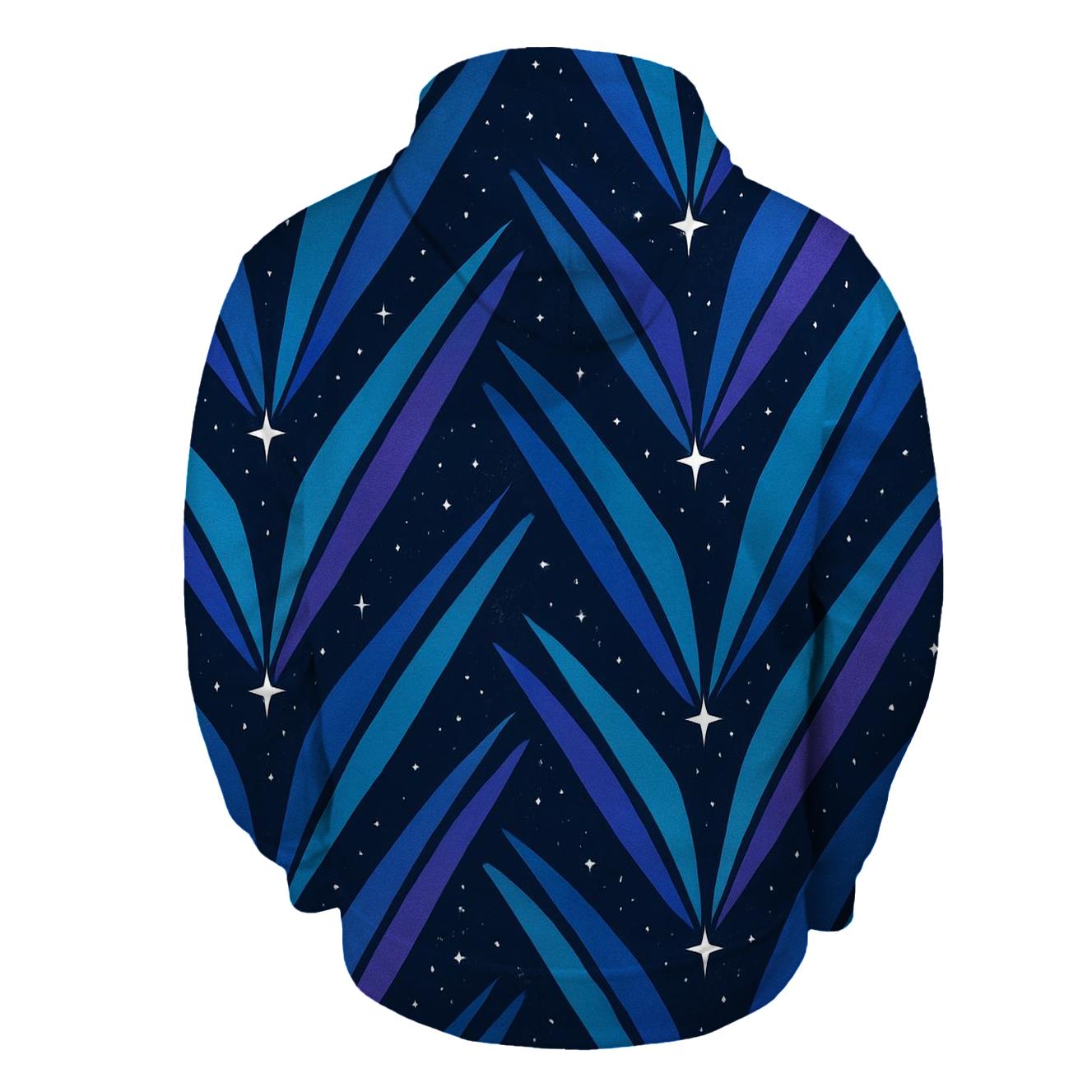 Jet Outflow Chevron Field heavyweight hoodies