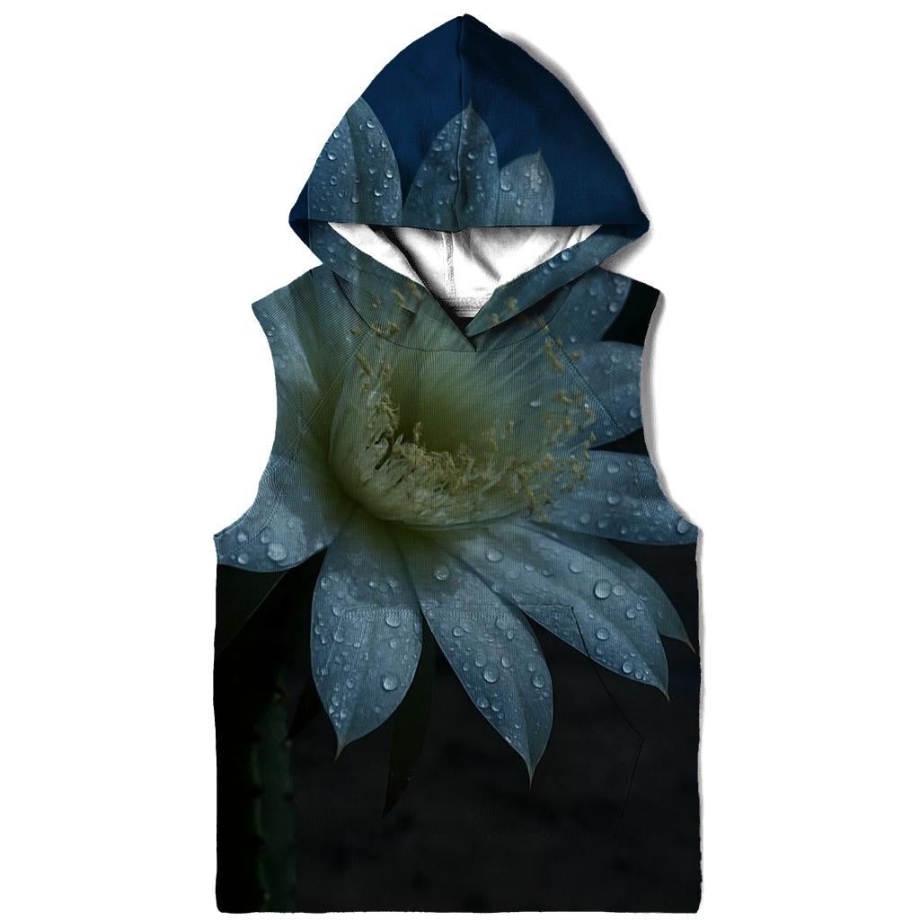Night Blooming Cereus After Desert Rain zip-up hoodies