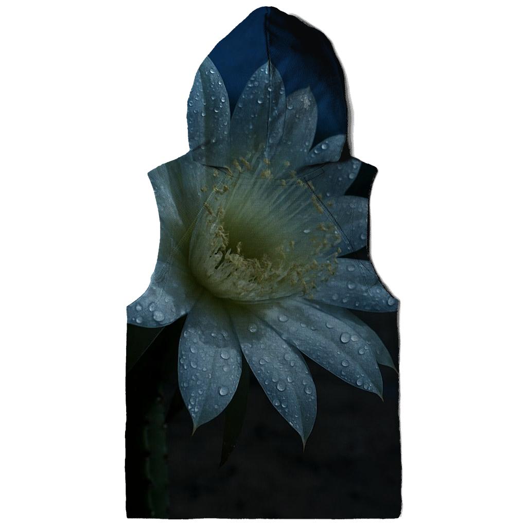 Night Blooming Cereus After Desert Rain zip-up hoodies