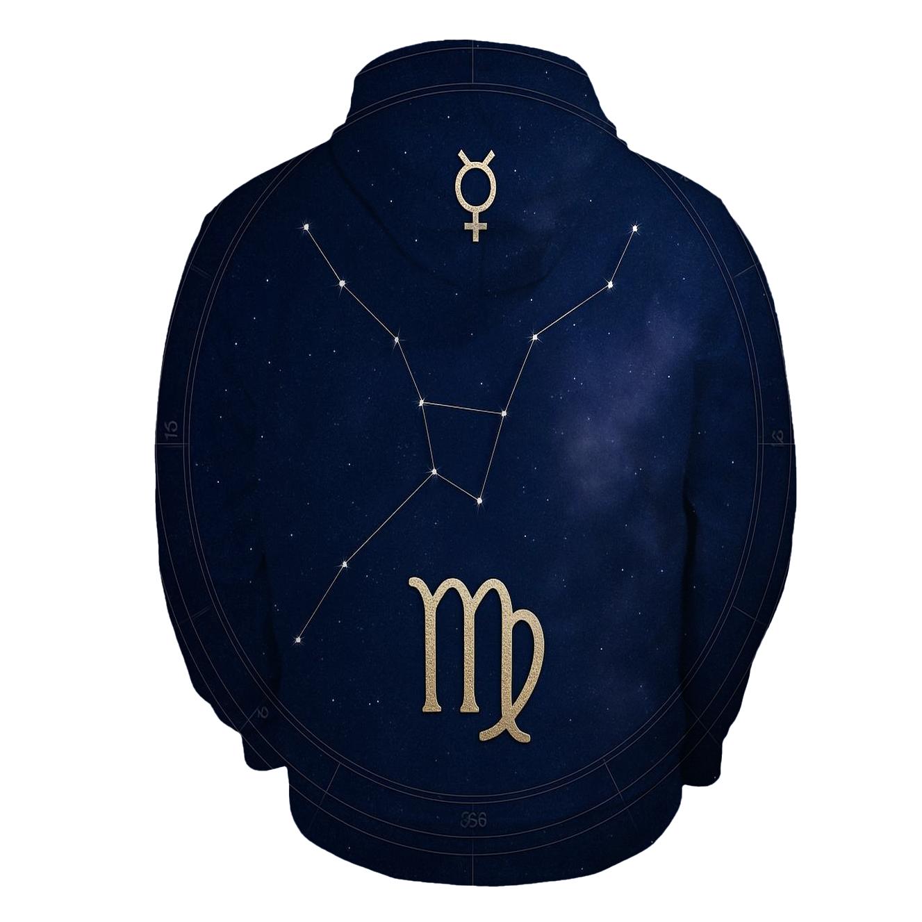 Virgo Mercury Garden Star Chart hoodie designs