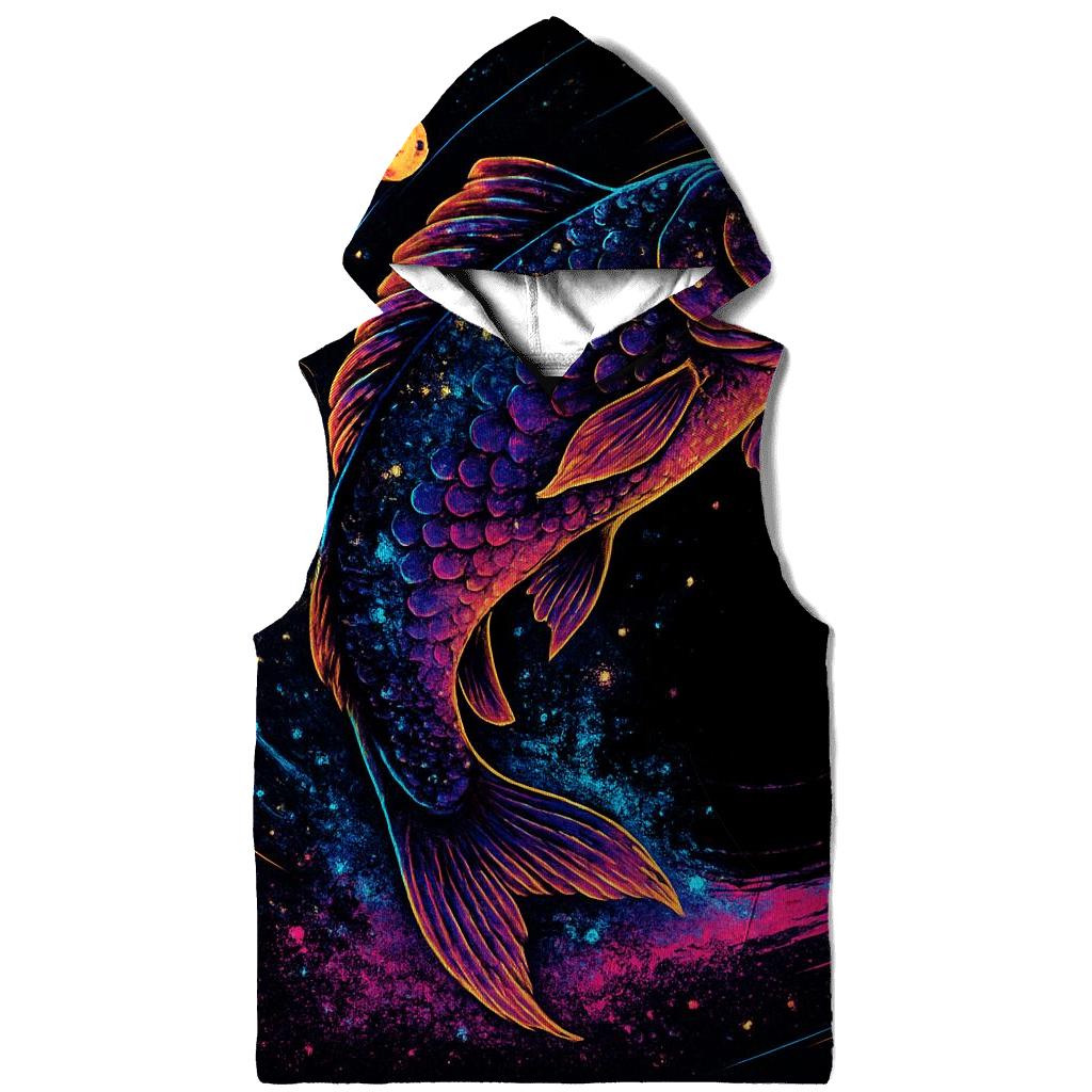 Chrono Koi Through The Gravity Well designer hoodies