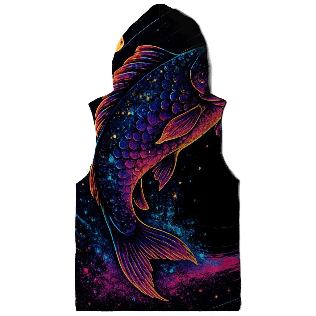 Chrono Koi Through The Gravity Well designer hoodies