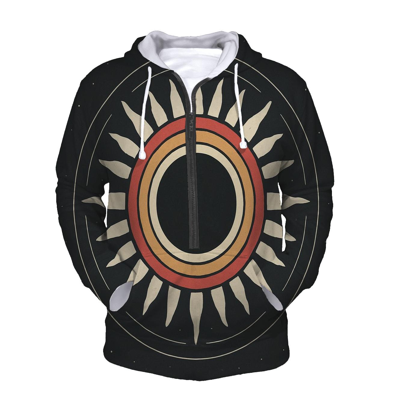 Eclipse Corona Petal Rings hoodie styles