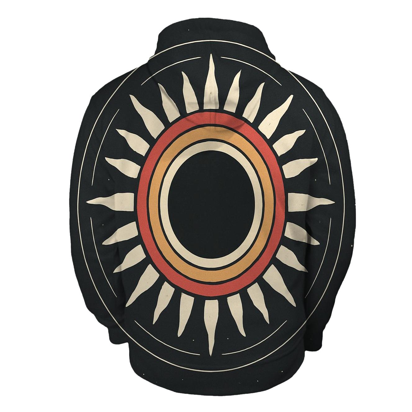 Eclipse Corona Petal Rings hoodie styles