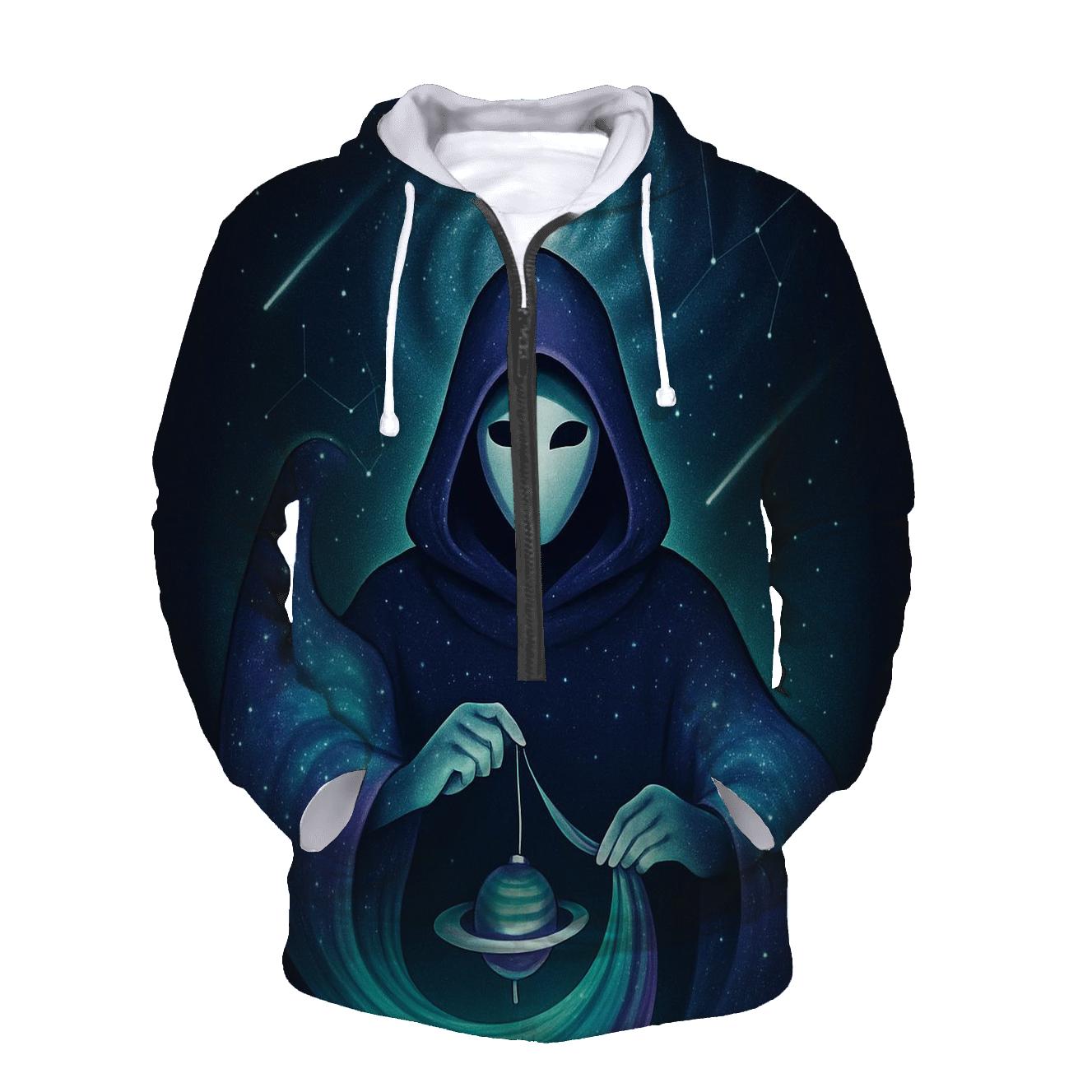 Aurora Loom Of The Star Weaver printed hoodies