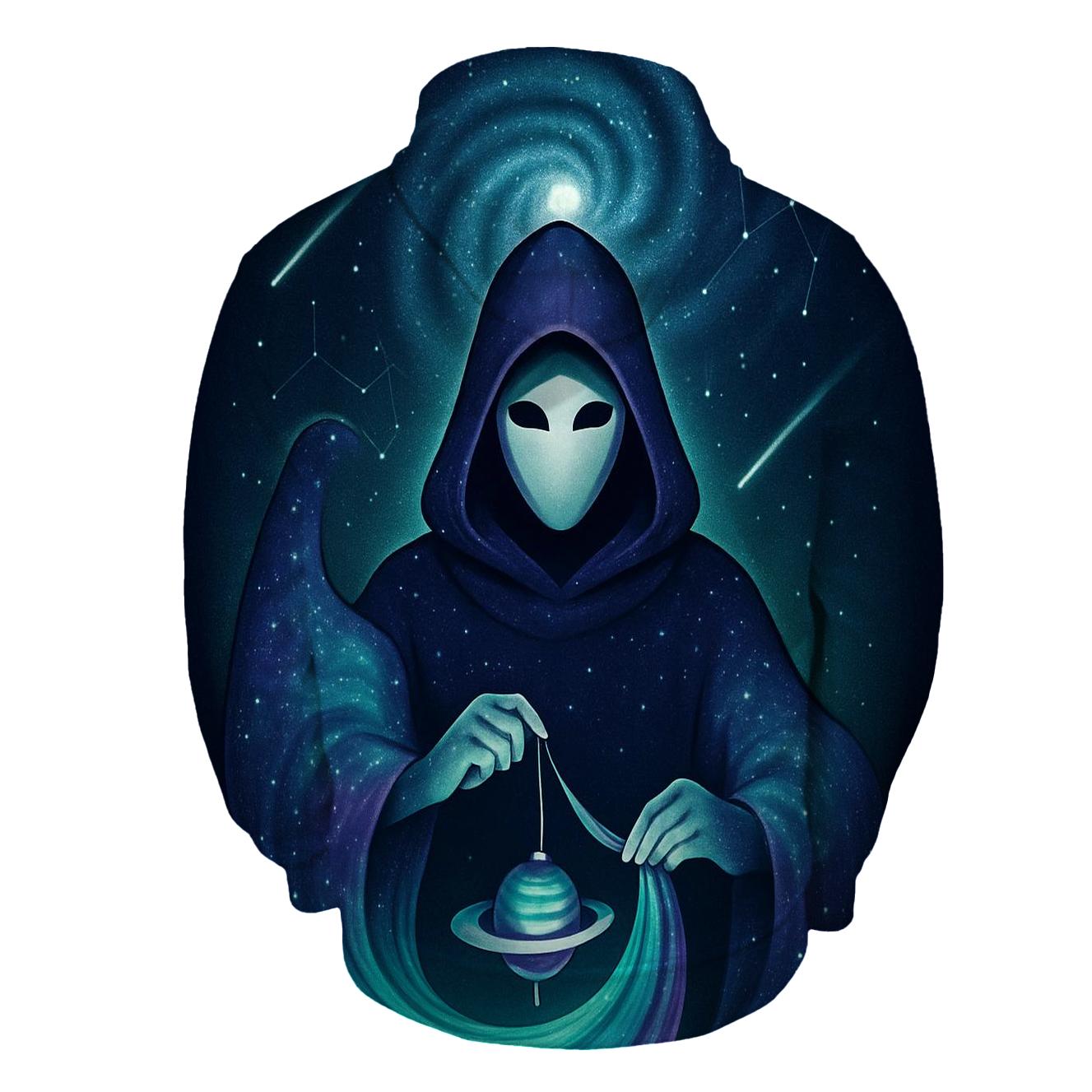 Aurora Loom Of The Star Weaver printed hoodies