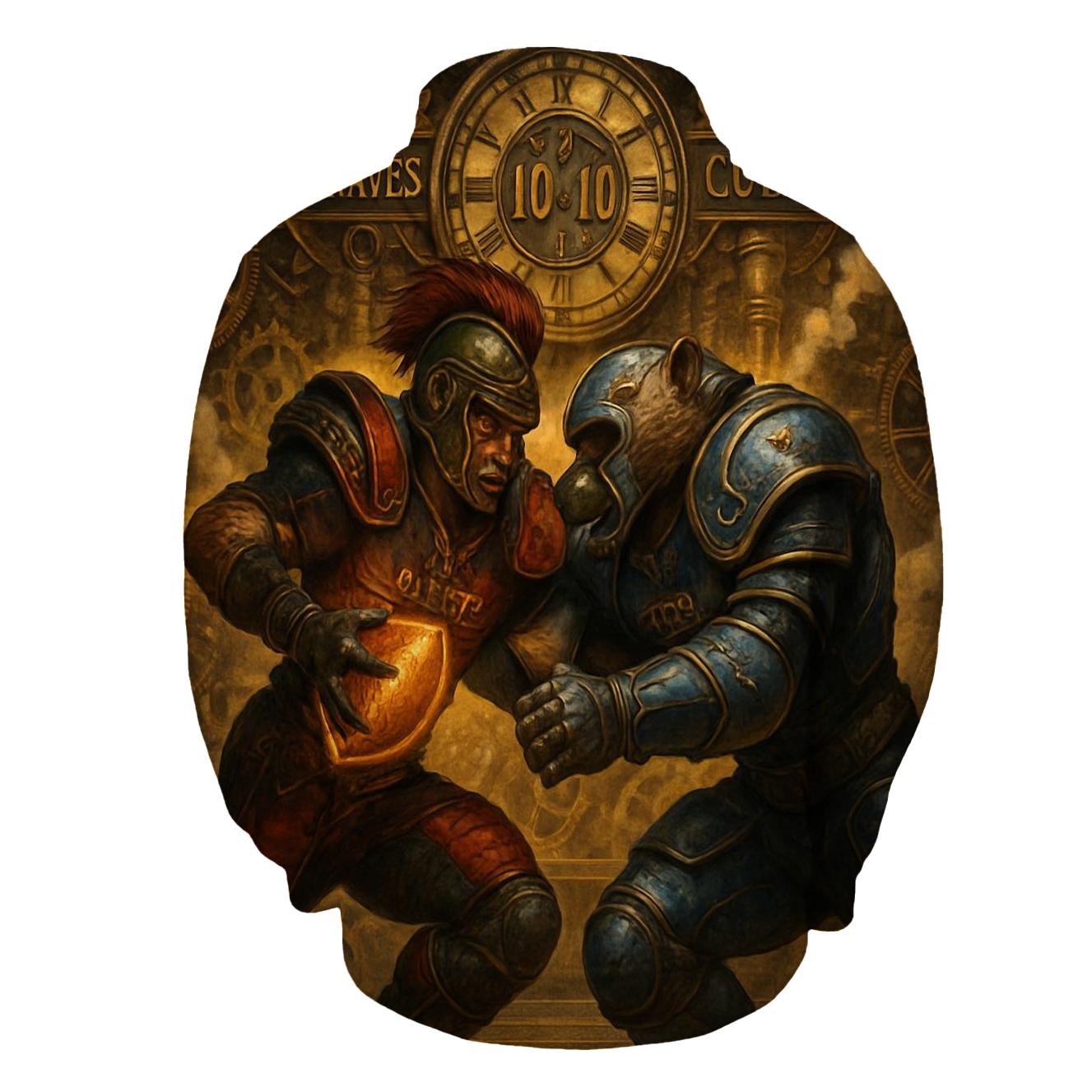 Clockwork Field Duel Braves Versus Cubs hoodies fashion