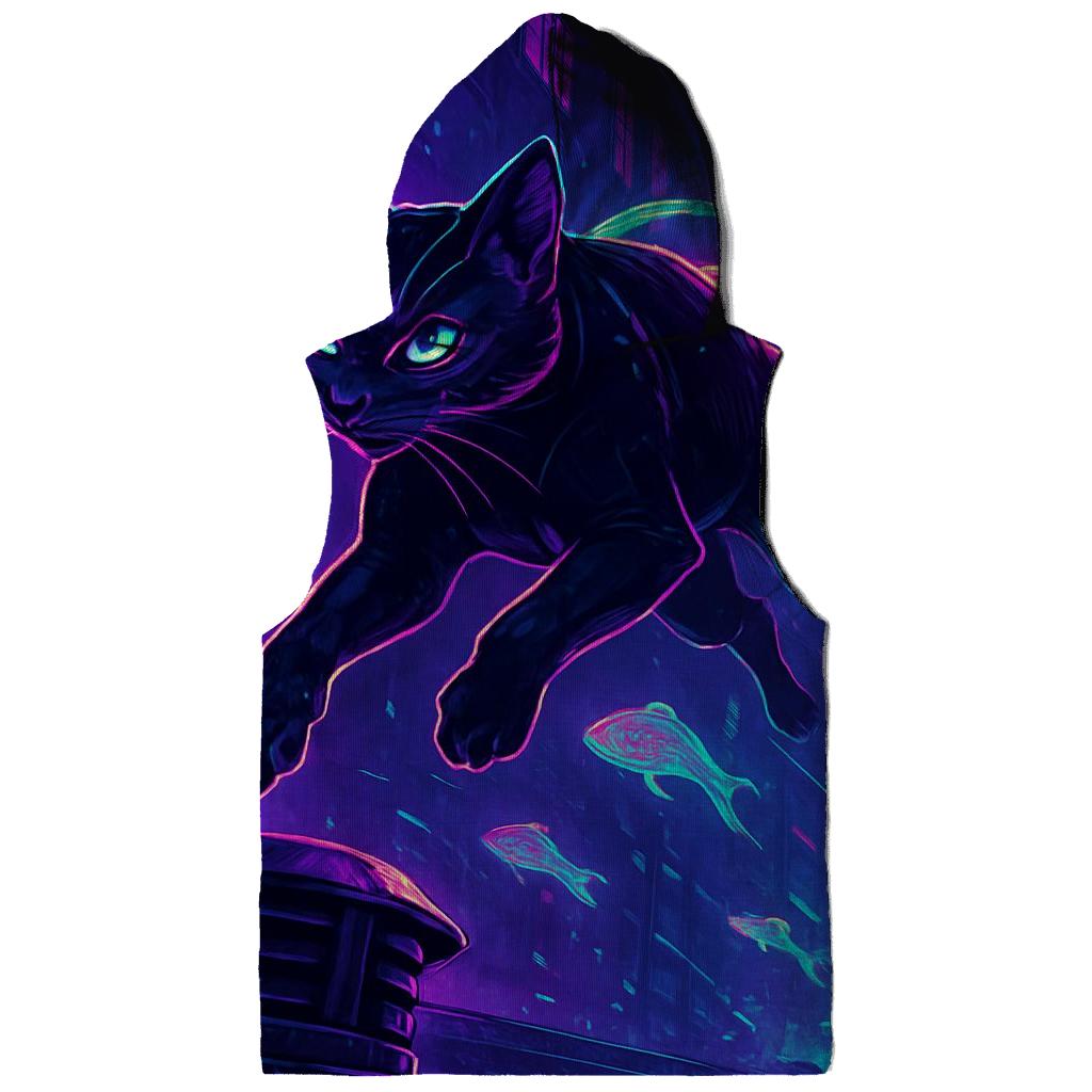 Neon Koi Rain Alley Cat Drifter lightweight hoodies