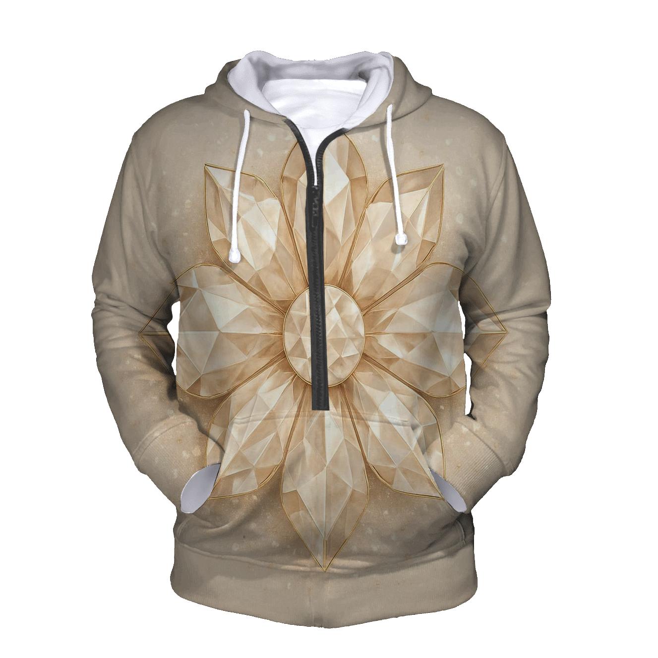 Champagne Facet Blossom hoodies fashion