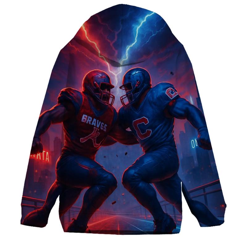Skybridge Scrimmage Braves Versus Cubs heavyweight hoodies