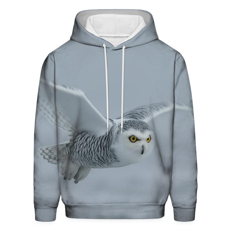 Fogline Forager Snowy Owl lightweight hoodies