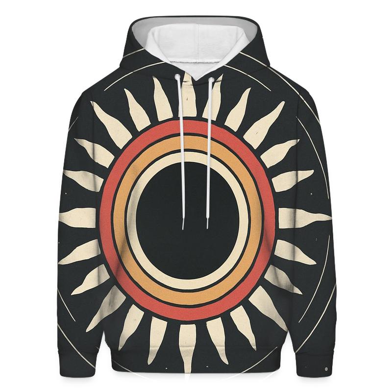 Eclipse Corona Petal Rings hoodie trends