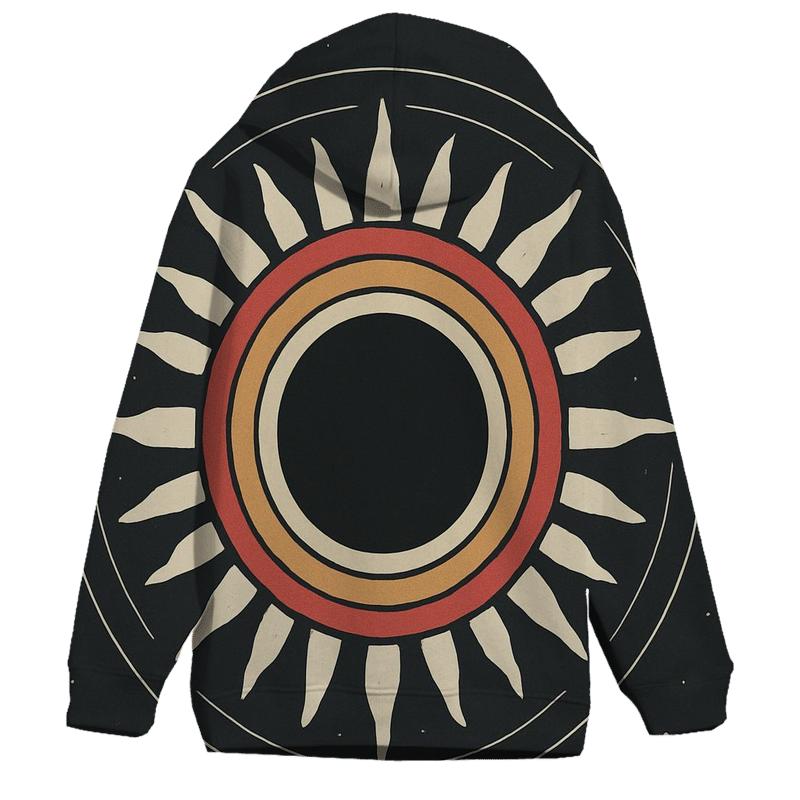 Eclipse Corona Petal Rings hoodie trends