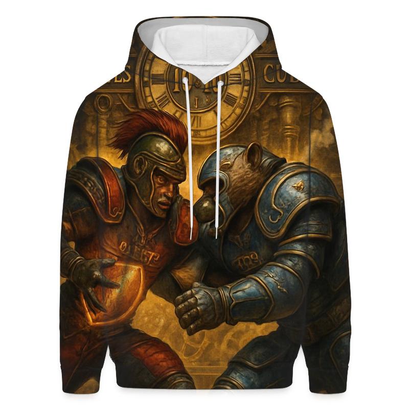 Clockwork Field Duel Braves Versus Cubs hoodie designs