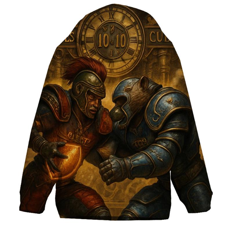 Clockwork Field Duel Braves Versus Cubs hoodie designs