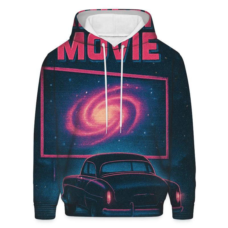 Aged Cosmic Drive In Movie Poster 1984 hoodies fashion
