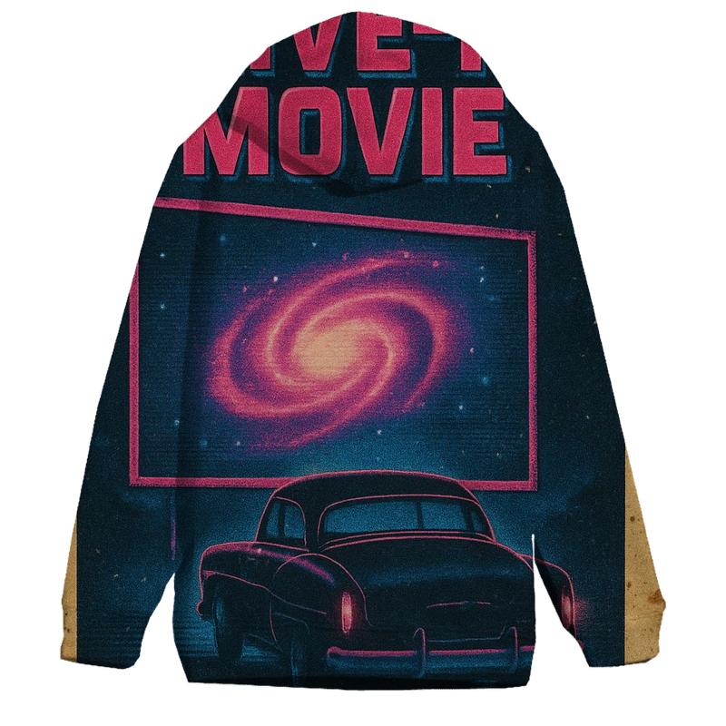 Aged Cosmic Drive In Movie Poster 1984 hoodies fashion