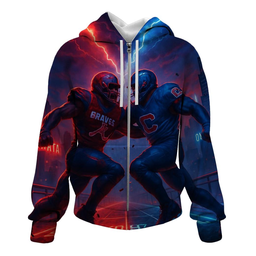 Skybridge Scrimmage Braves Versus Cubs graphic hoodies