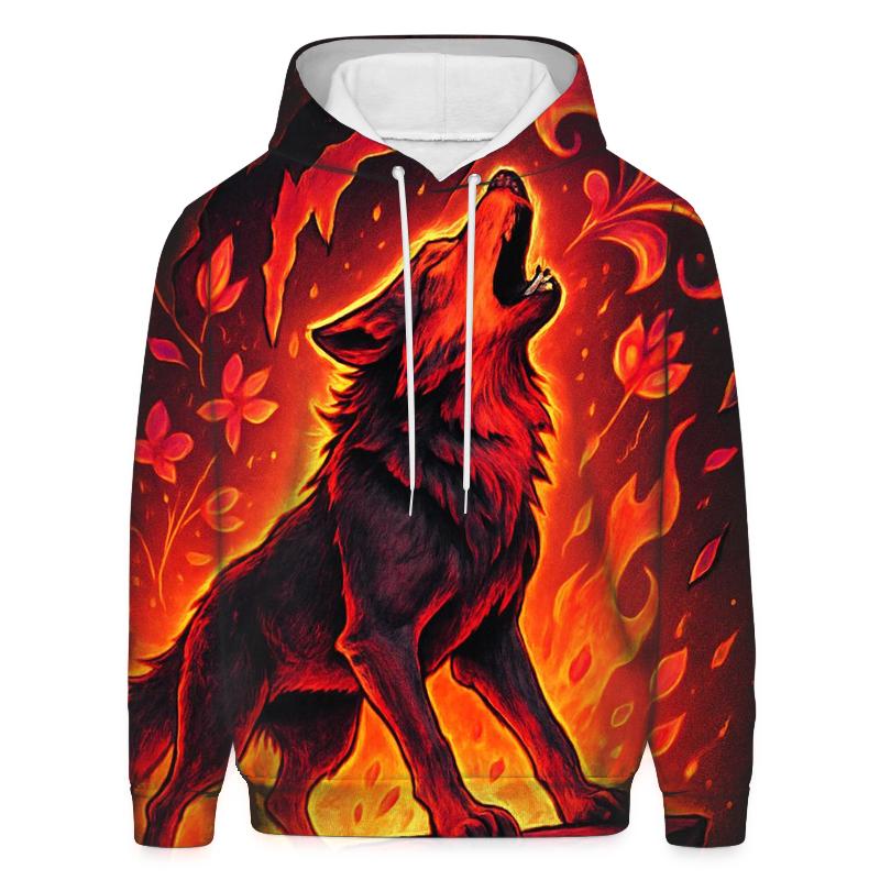Ember Bloom Rift Howler embroidered hoodies
