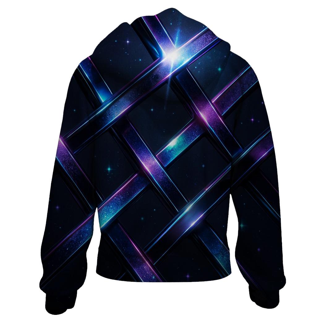 Chrome Aurora Trellis custom hoodies