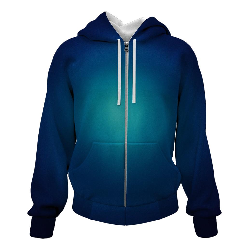 Polar Night Halo Gradient pullover hoodies