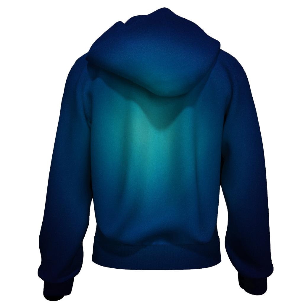 Polar Night Halo Gradient pullover hoodies