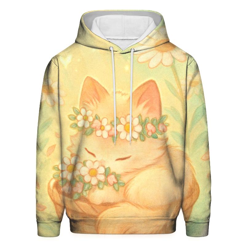 Sunbeam Meadow Basket Kitten hoodie trends