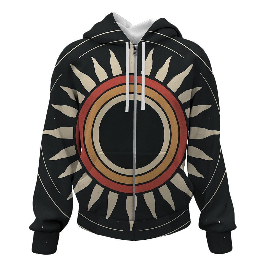 Eclipse Corona Petal Rings designer hoodies