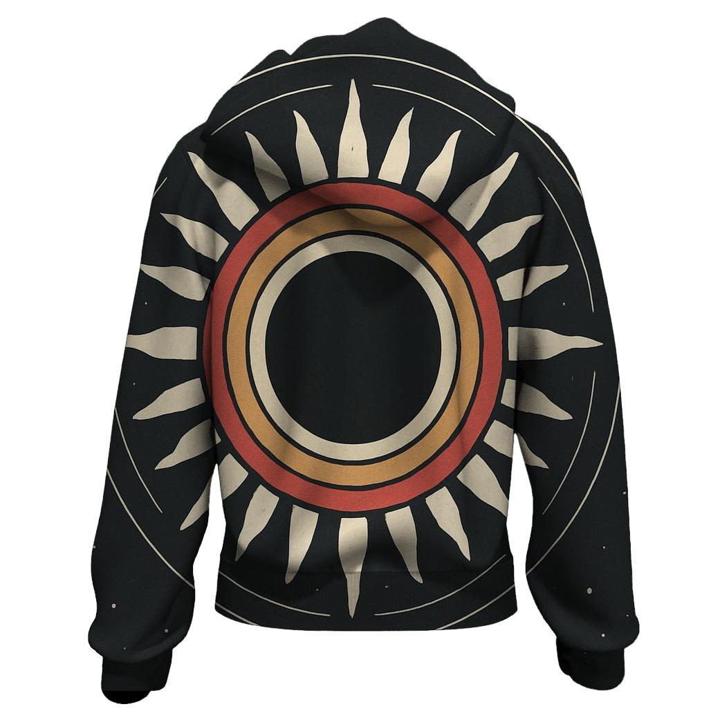 Eclipse Corona Petal Rings designer hoodies