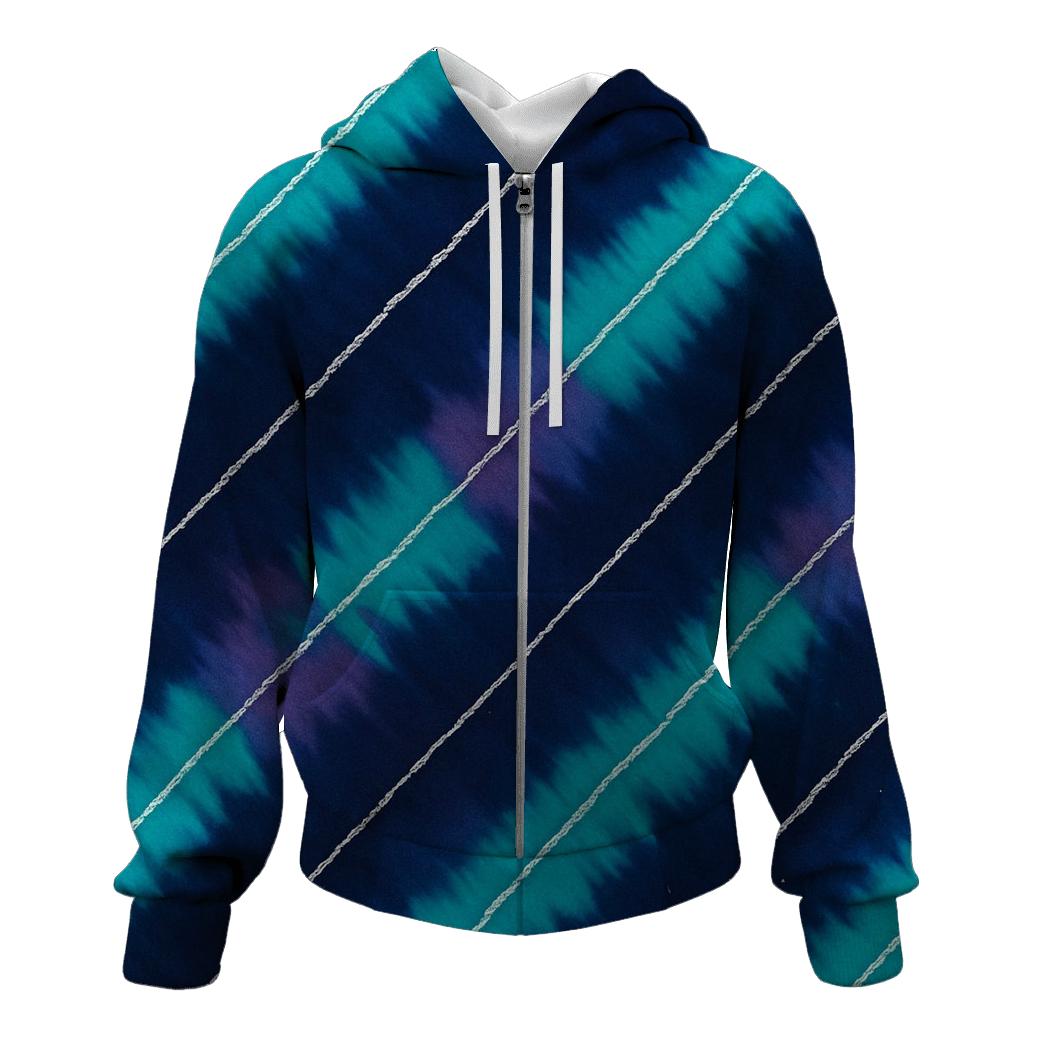 Arashi Comet Trail Diagonals pullover hoodies