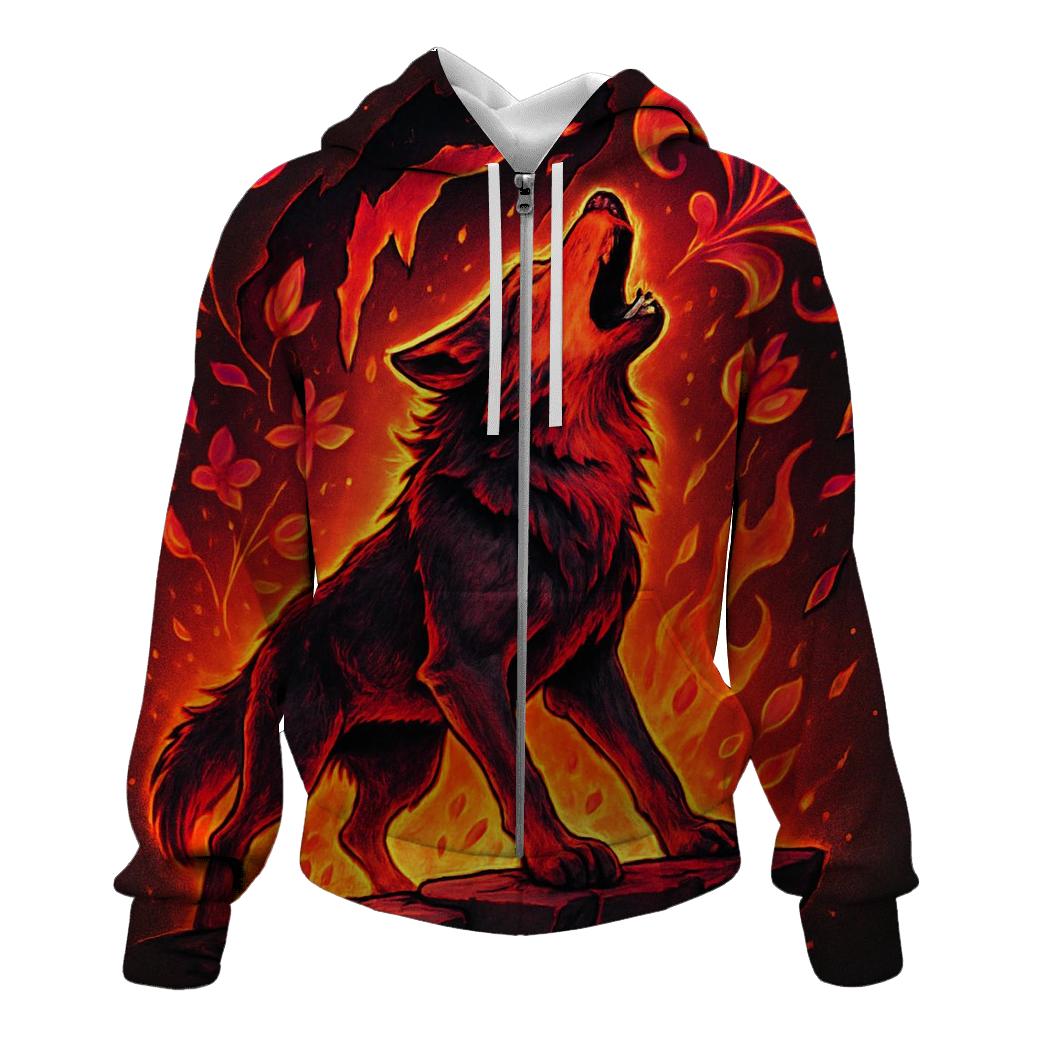 Ember Bloom Rift Howler heavyweight hoodies