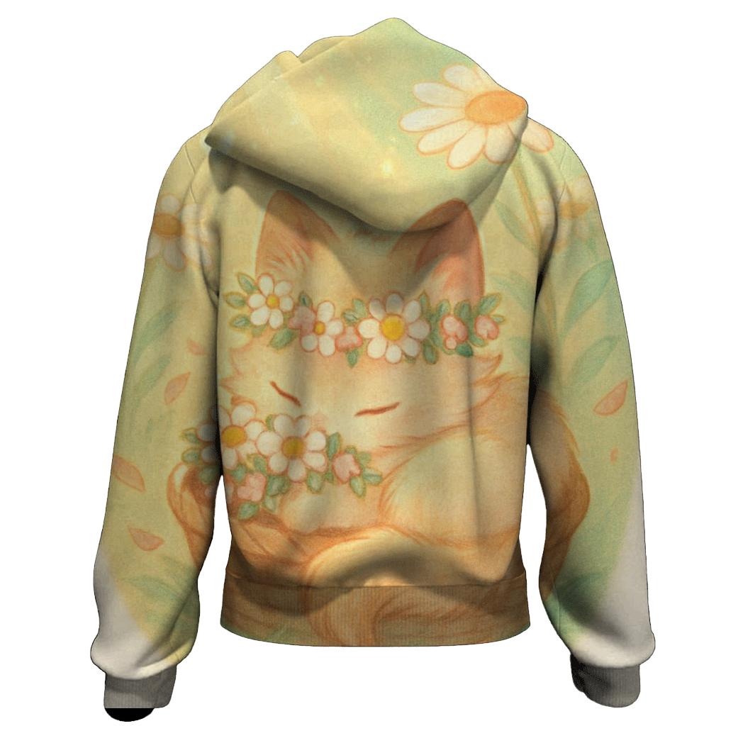 Sunbeam Meadow Basket Kitten hoodie trends